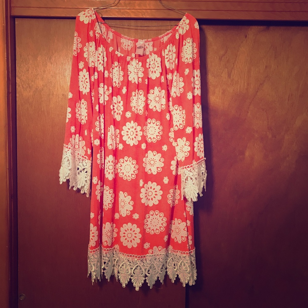 Off the shoulder dress